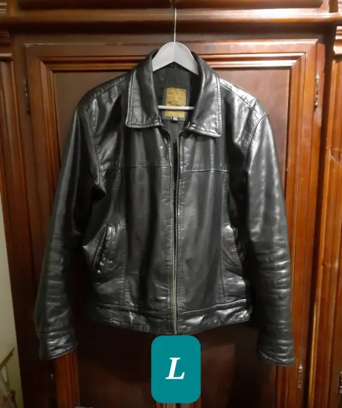 jaket cuir aviatrix L