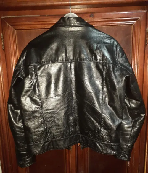 jaket cuir aviatrix L
