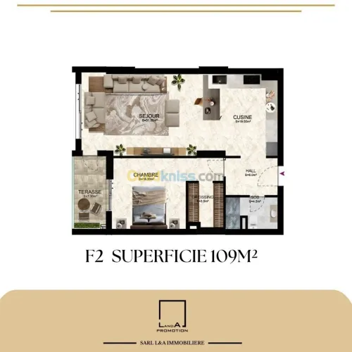 Vente Appartement F2 F3 F4 Alger Ouled fayet