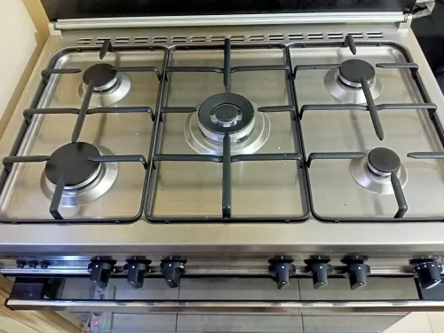 Cuisinier GLEM GAZ 5 FEUX Inox  90 cm