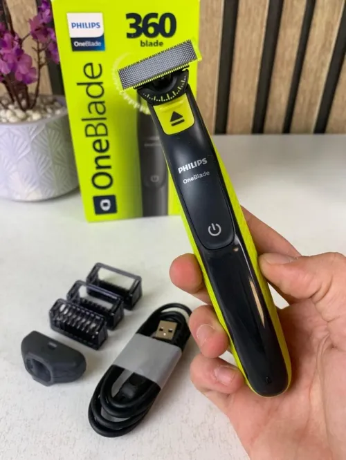 Philips OneBlade QP2427/23 Tondeuse Rechargeable Original ماكينة حلاقة أصلية للرجال