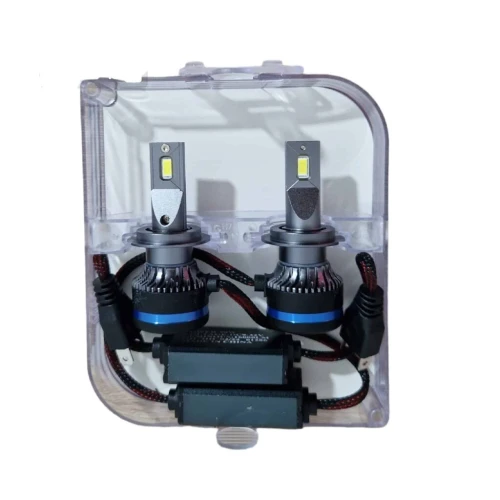 Kit Lampe de phare LED H4 Philips 6000K-16000LM Ultra Puissant - مصابيح إضاءة أمامية للسيارات