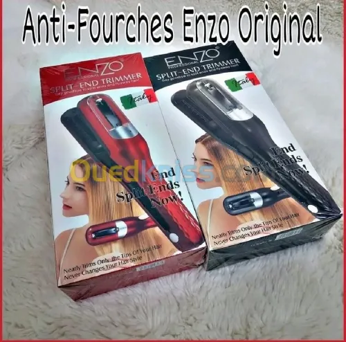 جهاز قص أطراف الشعر المتقصفة ENZO Professionnel 