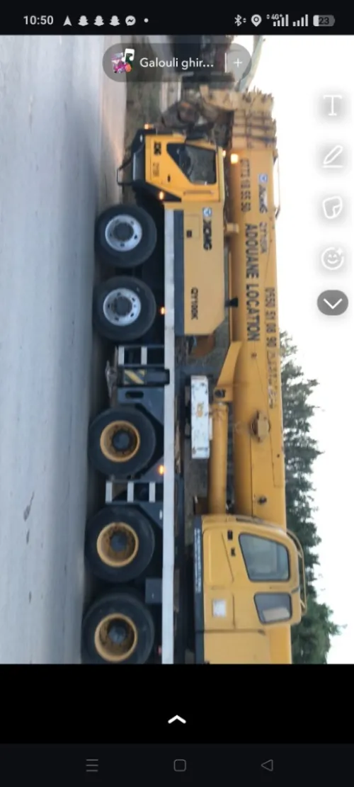 Location grue mobile 25/50/100 tone