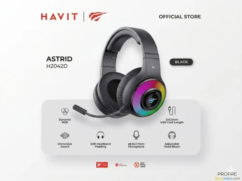 CASQUE GAMER HAVIT H2042D