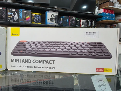 Clavier Baseus K01A Wireless sans fil Tri-Mode Mini et compacte