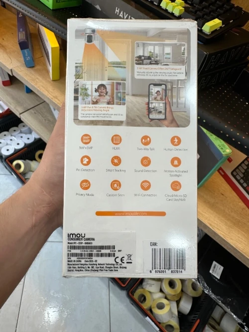 Imou caméra surveillance Wifi intérieur ranger dual 6MP