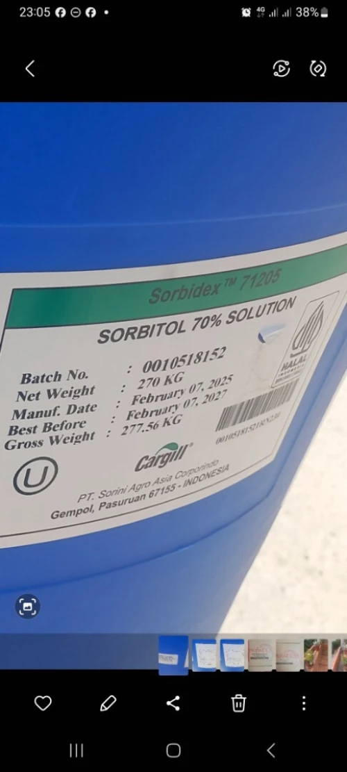 Sorbitol liquide 