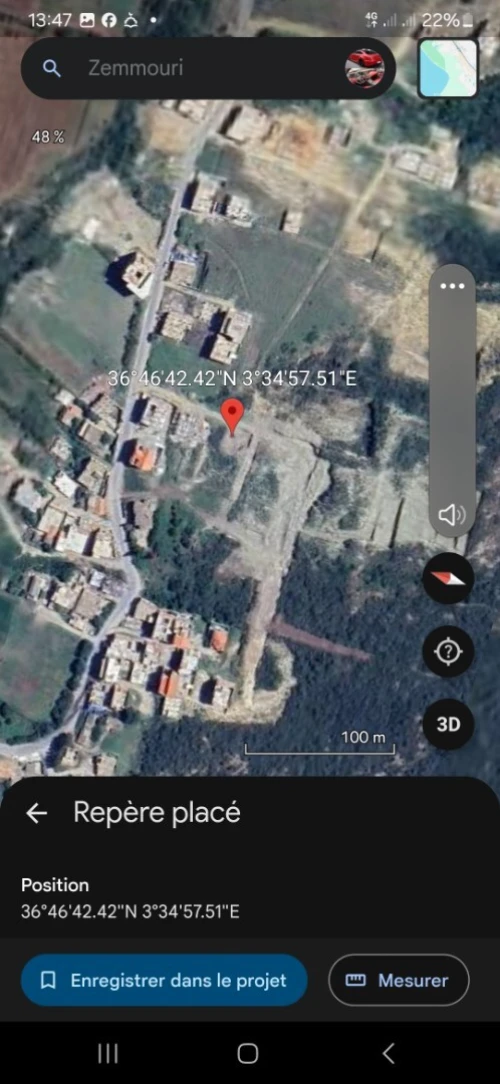 Vente Terrain Boumerdès Zemmouri