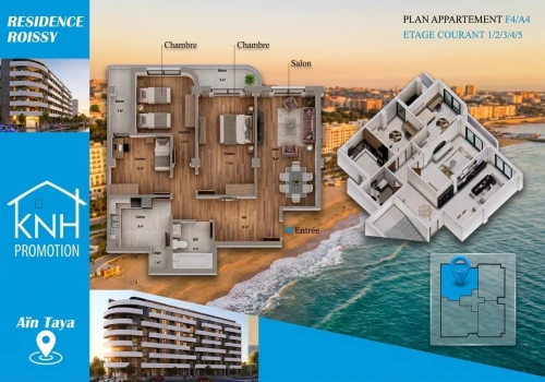 Vente Appartement Alger Ain taya