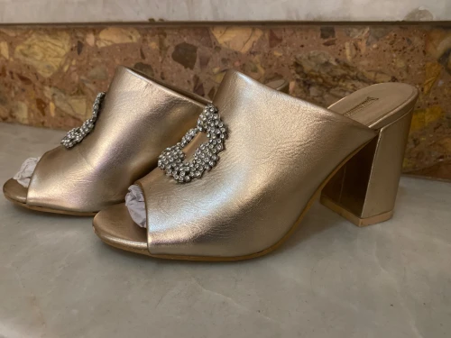 Mules a talons mariage
