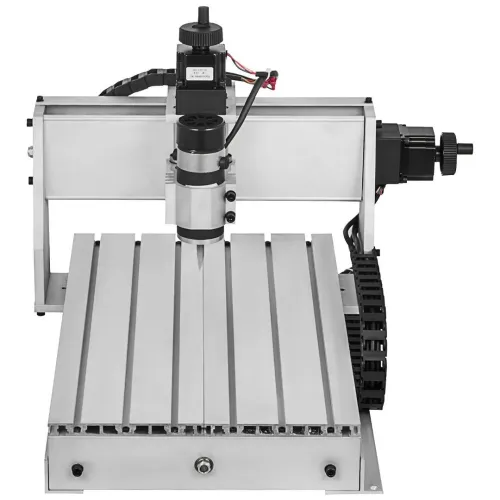 VEVOR Machine à Graver CNC 3040 à 4 Axes 30(X)x40(Y)x5,5(Z) cm, Kit Graveur Routeur 300 W
