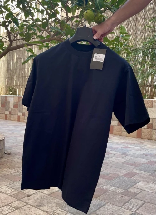 T-shirt oversize noir /blanc