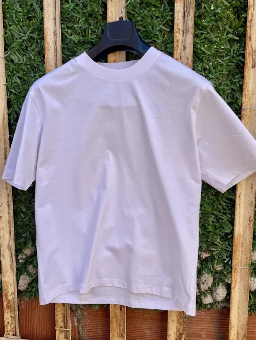 T-shirt oversize noir /blanc