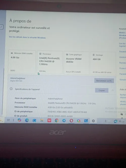 Pc portable ACER