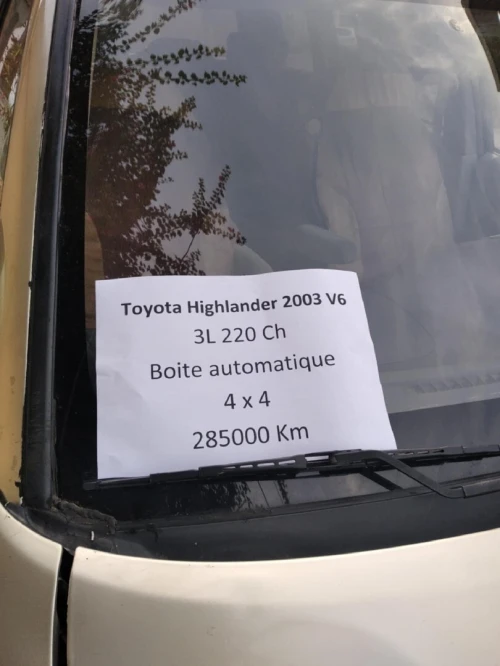 Toyota Highlander V6 2003 