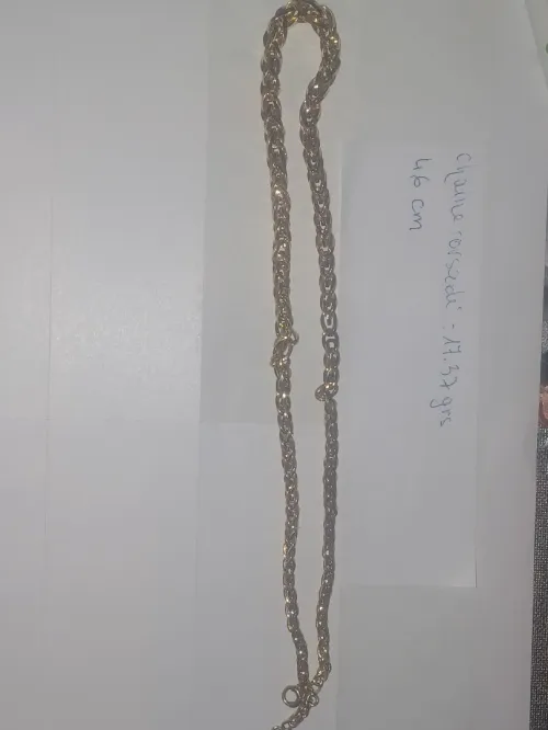 CHAINE TORSADÉ EN OR