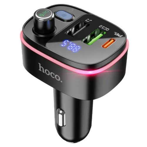 Chargeur de voiture E62 PD20W + QC3.0 BT Transmetteur FM