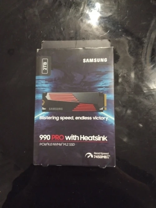 Samsung 990 PRO 2TB PCIe Gen4 NVMe M.2 SSD  Heatsink