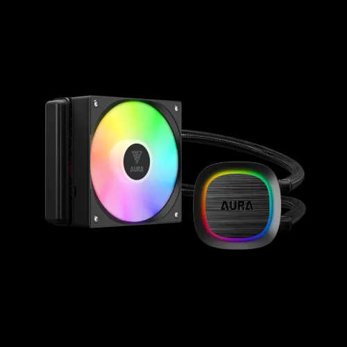 WATERCOOLING GAMDIAS AURA GL120 V2 BLACK RGB