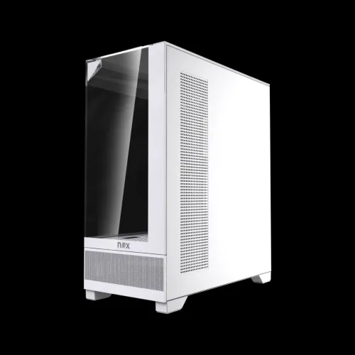 BOITIER NOX FUSION ASPIRE GLASS EDITION ( 3 FAN ARGB ) WHITE