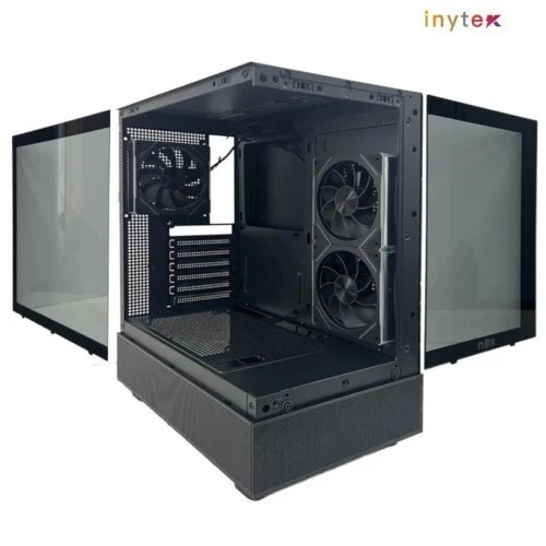 BOITIER NOX FUSION PHANTOM 3FANS BLACK ARGB