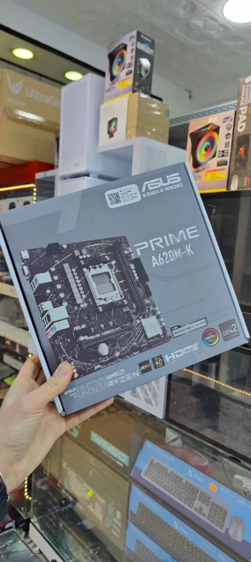 ASUS A620M-K DDR5 ARGB GEN2 PCIe 4.0  ASUS AURA SYNC READY9000