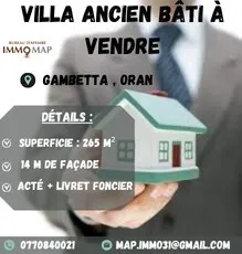 Vente Villa Oran Oran