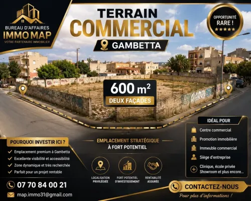 Vente Terrain Oran Oran
