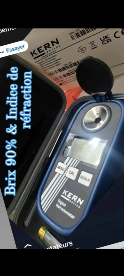 Equipements de laboratoire, de controle qualité et instruments de mesure