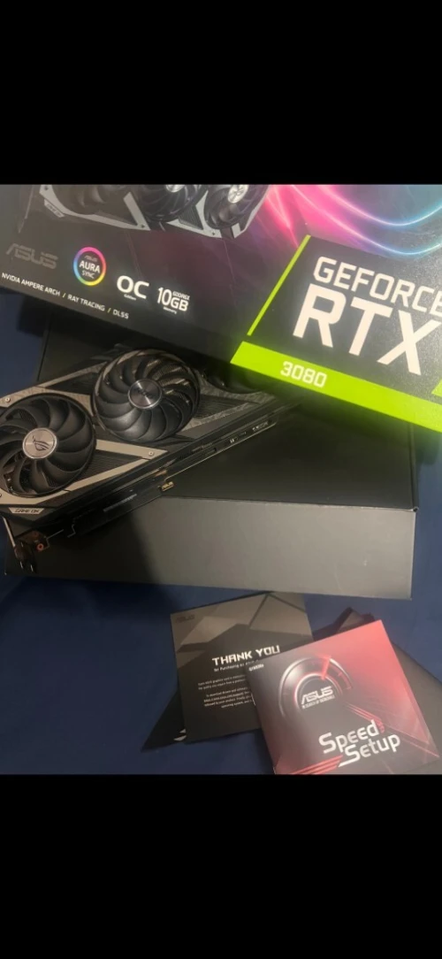 Carte graphique nvidia RTX 3080 asus rog strix