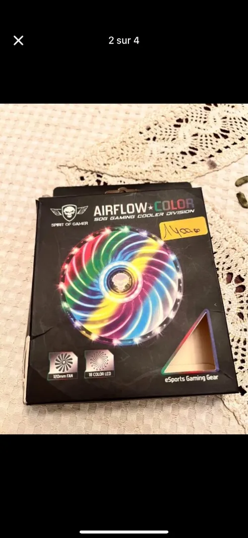 02 Ventilateur boitier 120mm rgb