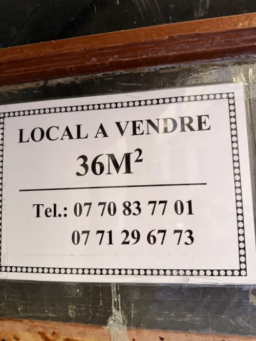 Vente Local Mostaganem Mostaganem