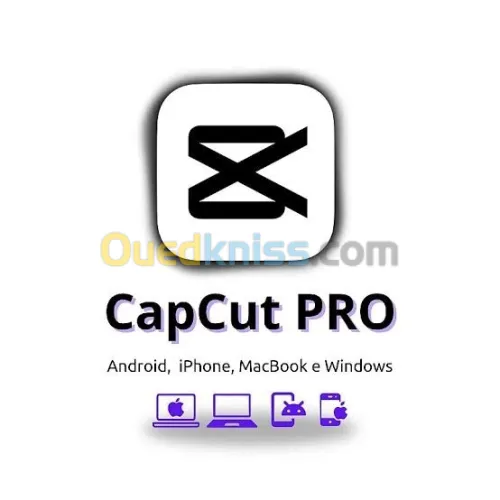 Capcut pro pour 1mois abonnement officiel 