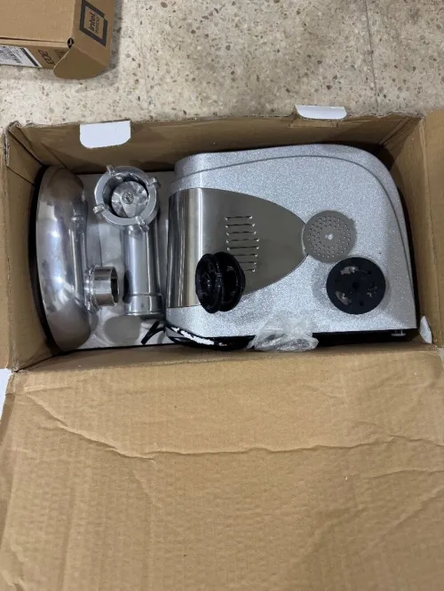 Hachoir à Viande 3en1 en Inox 1000W Clatronic FW 3151