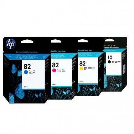 CARTOUCHE HP82/10 pour Traceur hp DesignJet 500/510/800