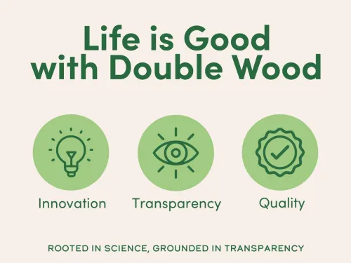 Double Wood Supplément NMN 250 mg 60 capsules