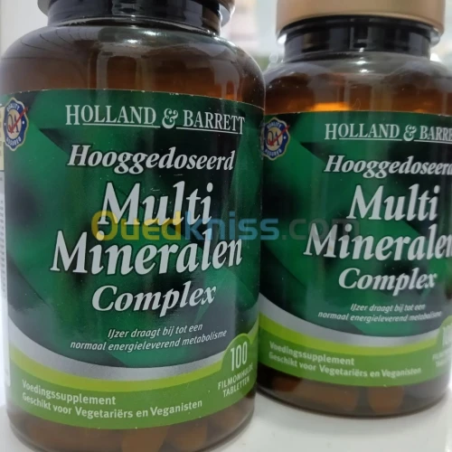 Holland and Barrett super multiminéraux 100 comprimés