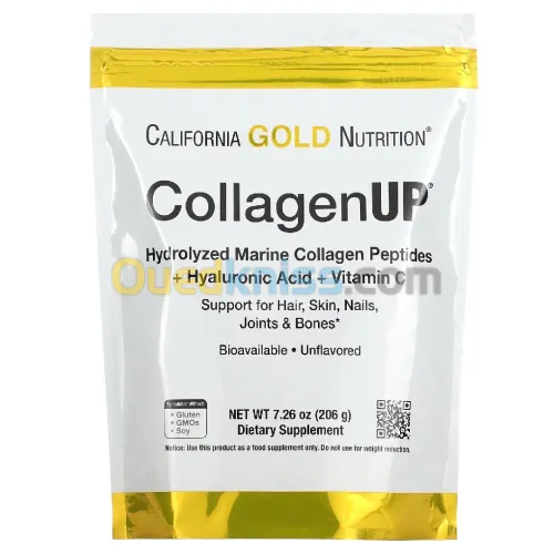 Collagène marin hydrolysé + Acide hyal
