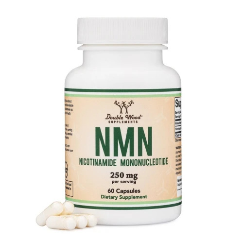 Double Wood Supplément NMN 250 mg 60 capsules