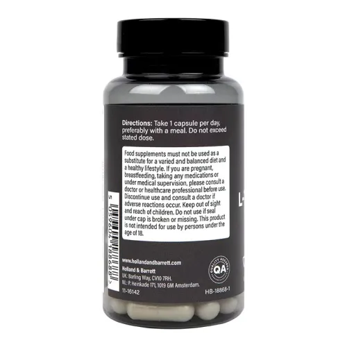 Holland&Barrett L-Tyrosine 500mg 50gél