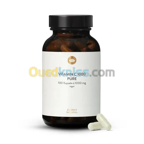 Sunday Natural Vitamine C 1000 Pure 100 capsules