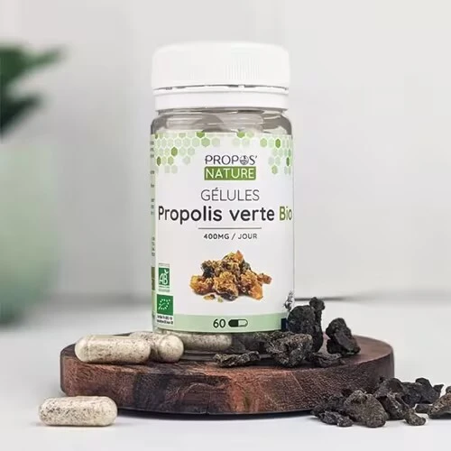 Propos Nature Apitherapie Propolis Verte Bio 60 gelules