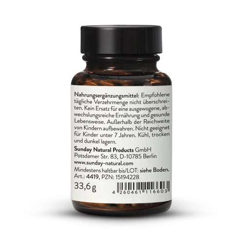 Sunday VITAMINES D3 + K2 MK7 20 000 UI + 200 mcg VEGETARIEN