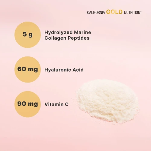 Collagène marin hydrolysé + Acide hyal