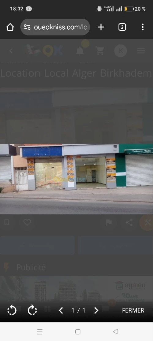 Location Local Alger Birkhadem
