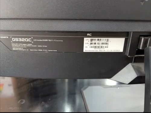 Moniteur Gaming GIGABYTE