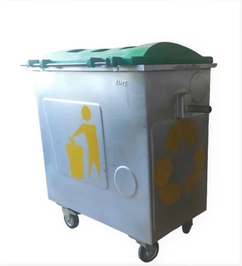 Bac à Ordure 770 L/660L/240L/60L (Poubelle métallique)