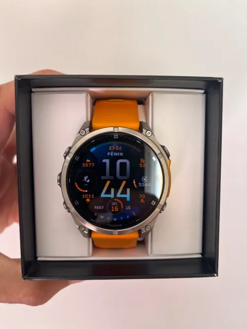 Garmin fenix 8 saphir amoled 47 mm