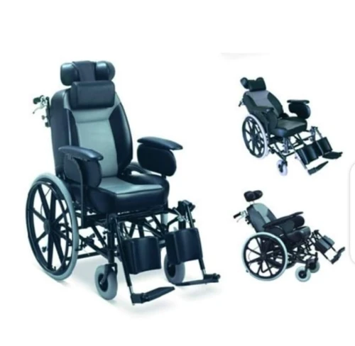 Fauteuil roulant de Luxe robuste Inclinable Manuel